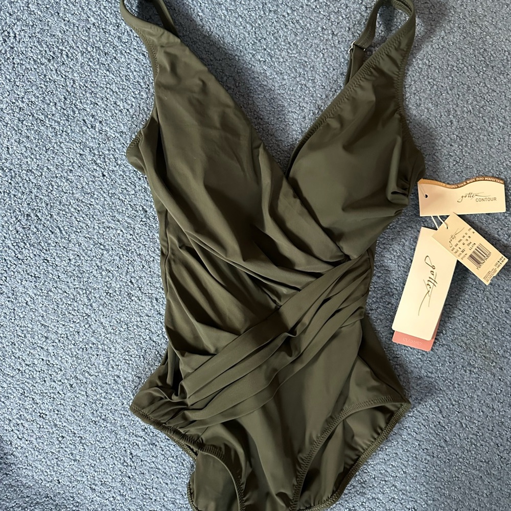 Gottex Forest Green Swimsuit